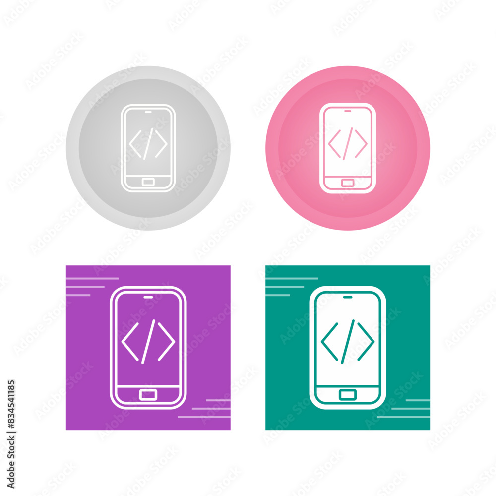 Coding Vector Icon Coding Vector Icon