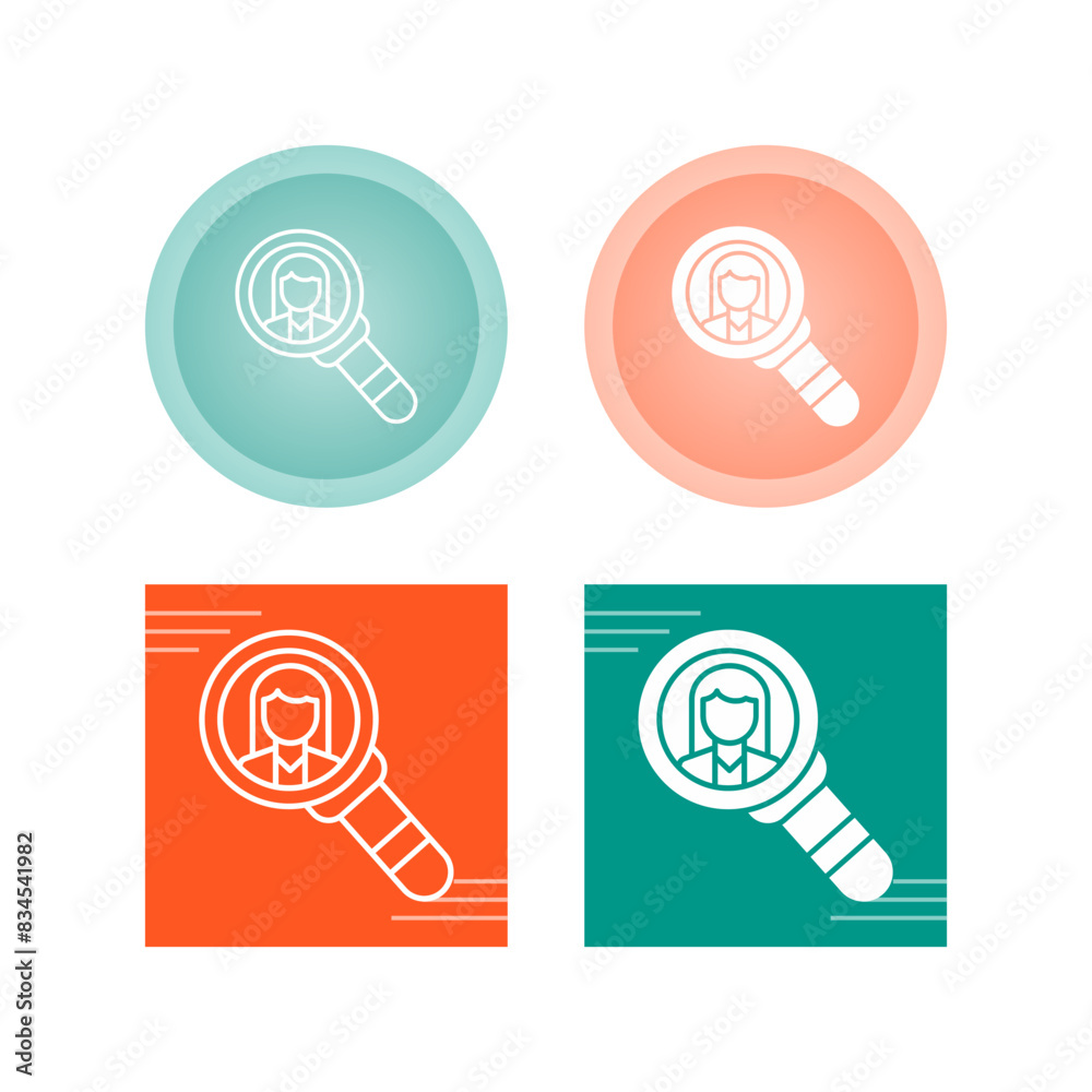 Unique Vector Icon Unique Vector Icon