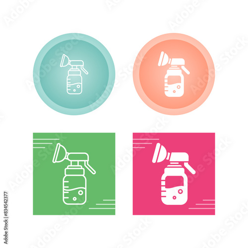 Breast Pump Vector Icon