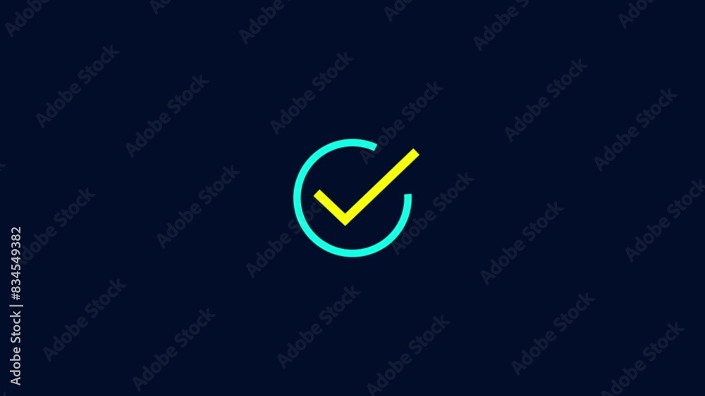 success checklist icon animation success checklist icon animation
