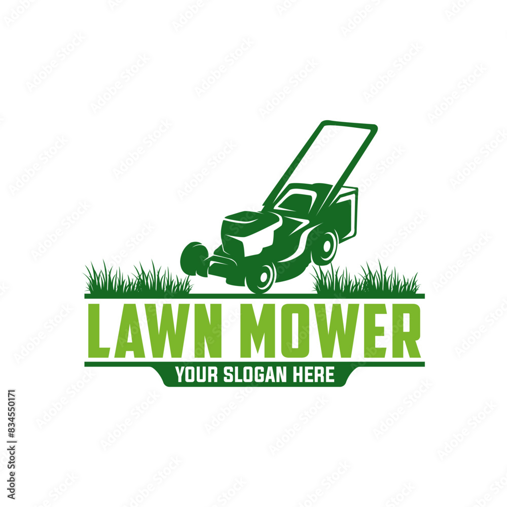 vector graphic of lawn care, landscape, grass concept logo design vector graphic of lawn care, landscape, grass concept logo design
