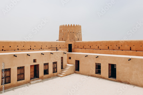 Al Zubara Fort, a historic Qatari military fortress built under the oversight of Sheikh Abdullah bin Jassim Al Thani in 1938 photo