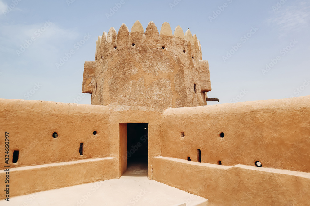Al Zubara Fort, a historic Qatari military fortress built under the oversight of Sheikh Abdullah bin Jassim Al Thani in 1938 Al Zubara Fort, a historic Qatari military fortress built under the oversight of Sheikh Abdullah bin Jassim Al Thani in 1938