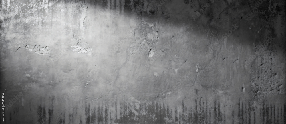 Grungy gray concrete texture background