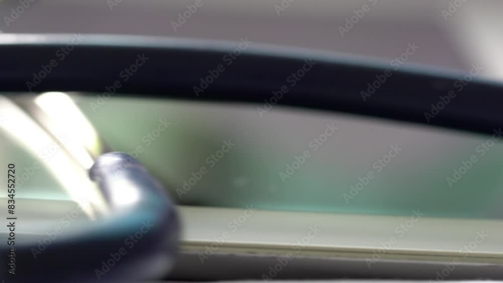 Close up of Stethoscope, therapist physician working on diagnosis Close up of Stethoscope, therapist physician working on diagnosis