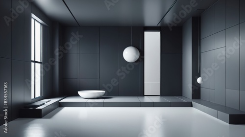 modern bathroom interior