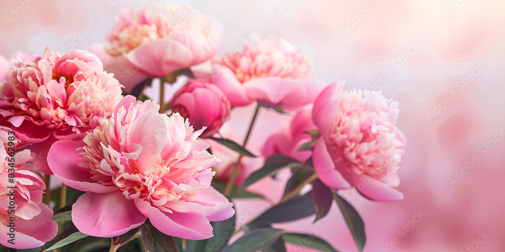 Hybrid Peony Flowers in Pink and White for Festive Decor
Hybrid Peony Flowers in Pink and White for Festive Decor