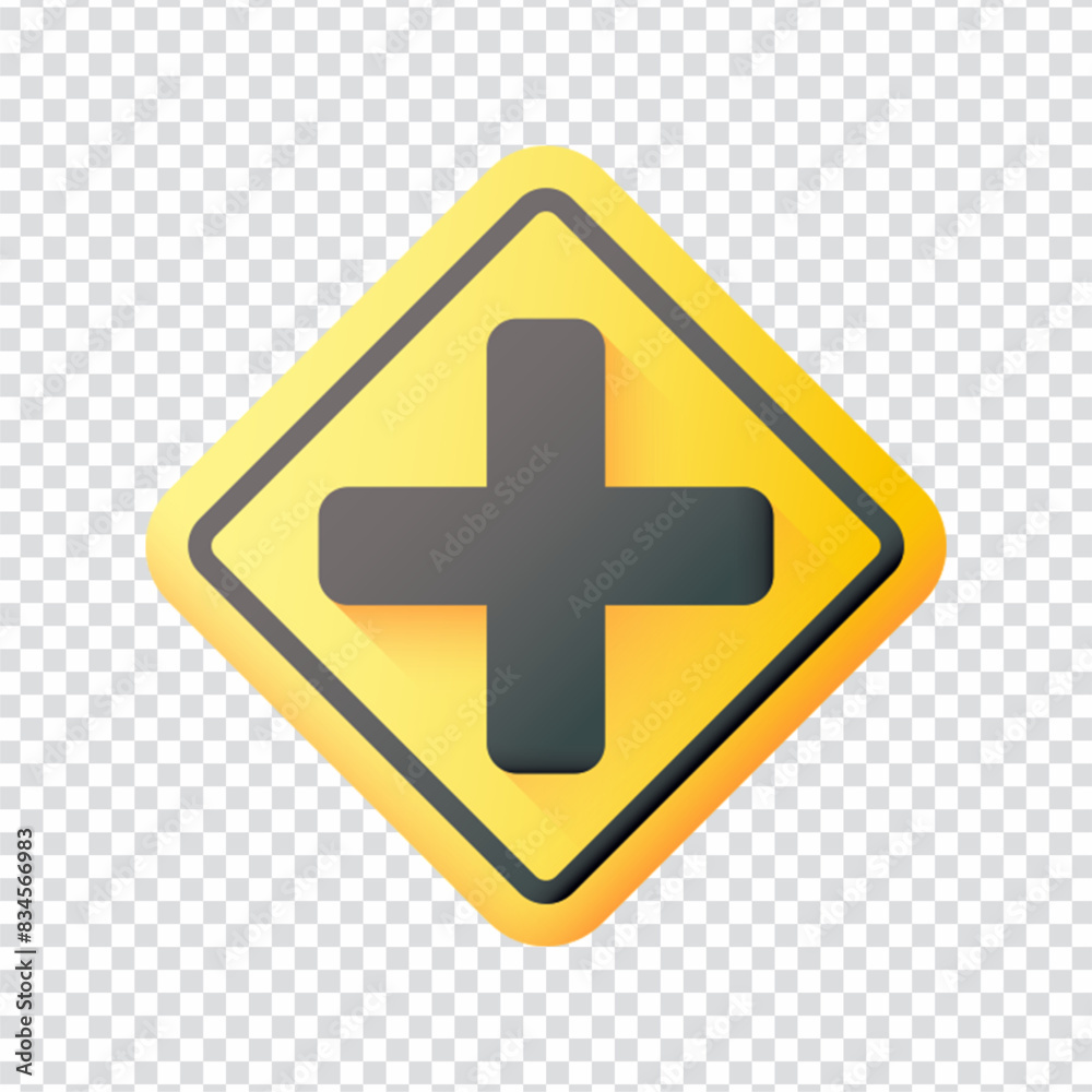 Intersection icon vector design in eps 10 Intersection icon vector design in eps 10