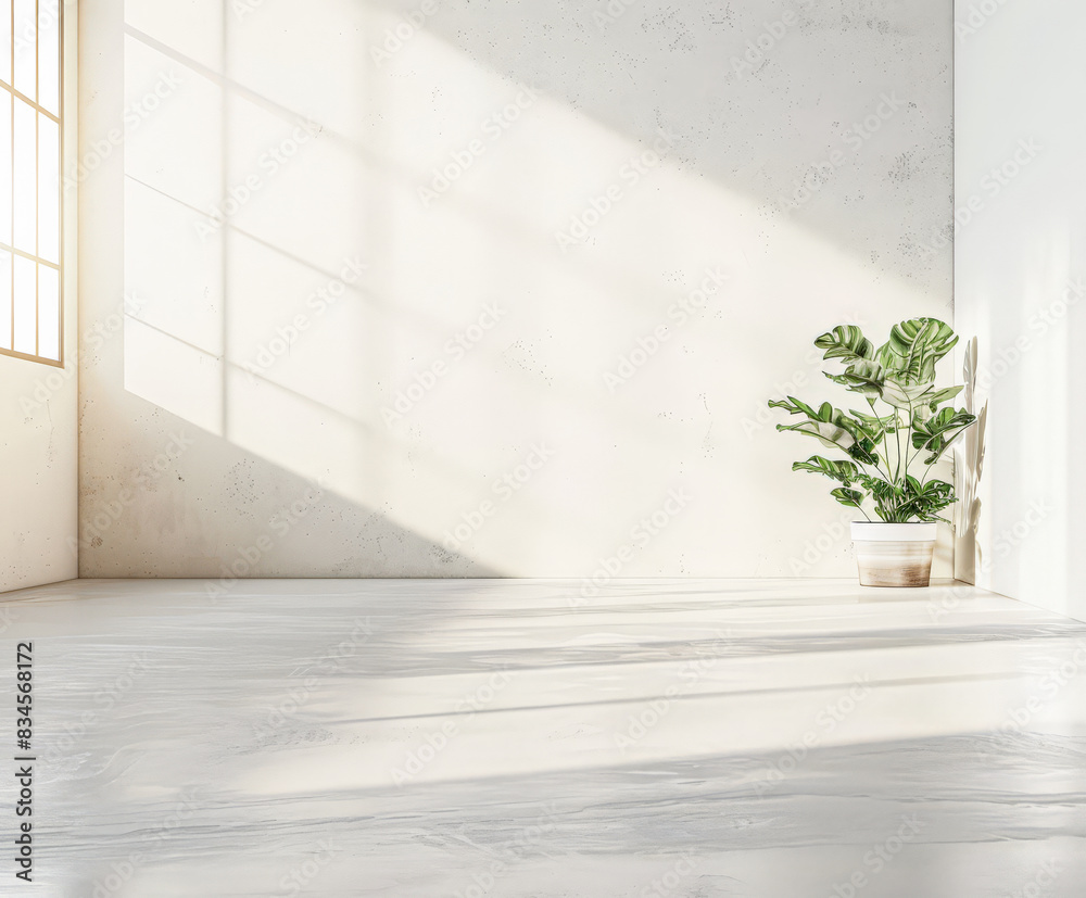 Warehouse interiors with ample spaces, natural light and copyspace. Warehouse interiors with ample spaces, natural light and copyspace.