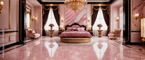 Room pink gold marble The second photo is Pink and Gold Marble E