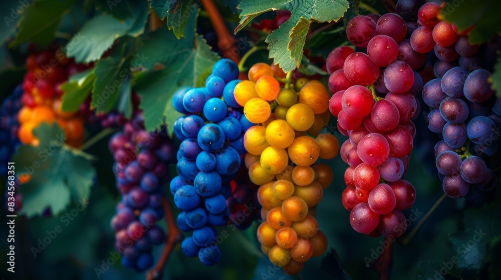 Fototapeta premium The Beauty of Color in the Fruit Garden 