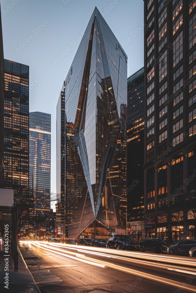 Obraz premium Exterior High Rise Building