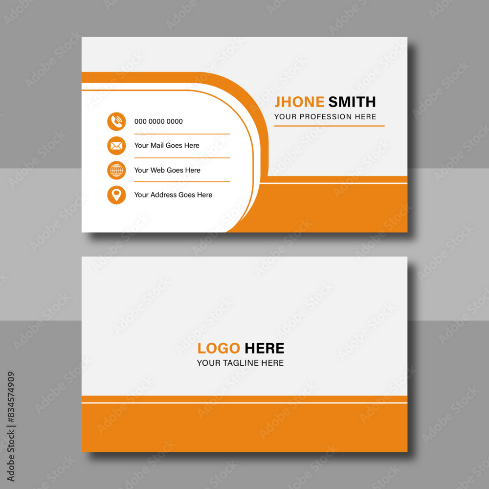 modern business card template