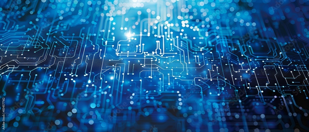 Obraz premium fiber optics background