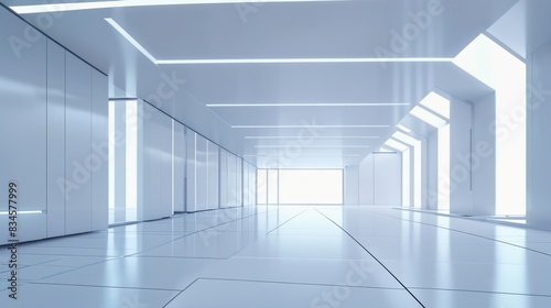 corridor in modern office