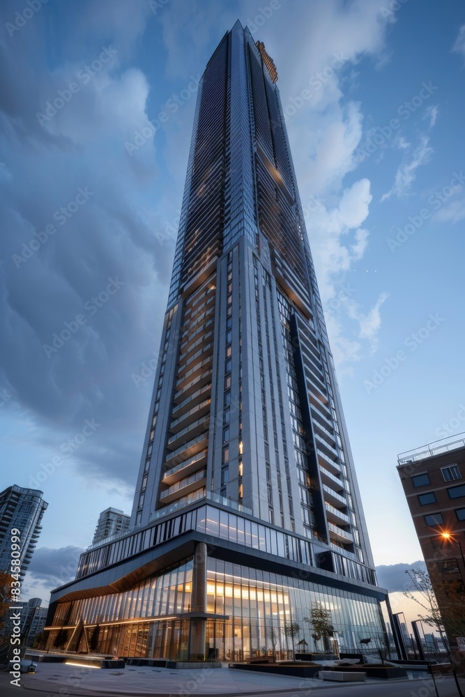 Fototapeta premium Exterior High Rise Building