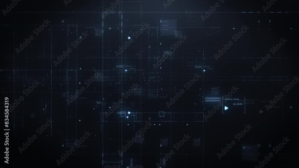 Digital Data Grid Wall Background Digital Data Grid Wall Background