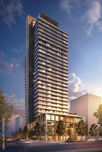 Exterior High Rise Building