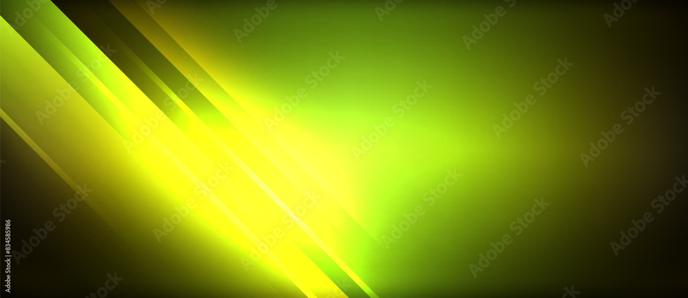 Neon glowing circle rays, light round lines in the dark, planet style neon wave lines. Energetic electric concept design for wallpaper, banner, background Neon glowing circle rays, light round lines in the dark, planet style neon wave lines. Energetic electric concept design for wallpaper, banner, background
