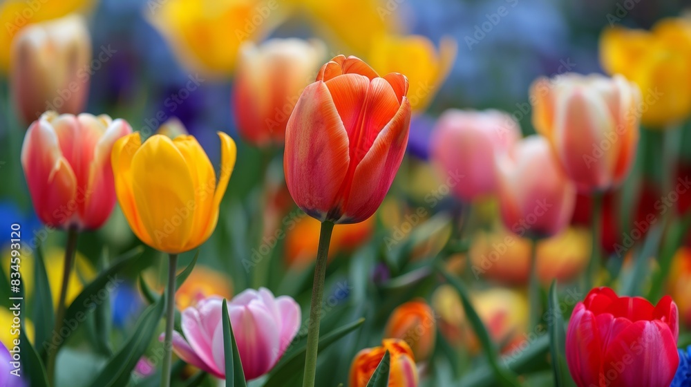 The Charm of Colors in Spring The Charm of Colors in Spring