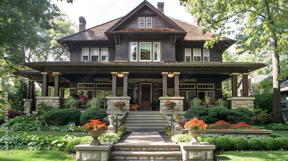 classic craftsman house with wrap-around porch and window boxes,victorian home with wraparound porch, shingled exterior, and weathered shutters,Home architecture design in Colonial Style
classic craftsman house with wrap-around porch and window boxes,victorian home with wraparound porch, shingled exterior, and weathered shutters,Home architecture design in Colonial Style