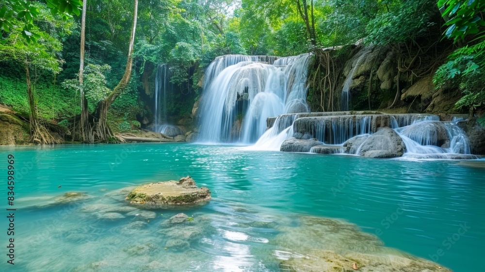 The Charm of Colors in Waterfalls The Charm of Colors in Waterfalls