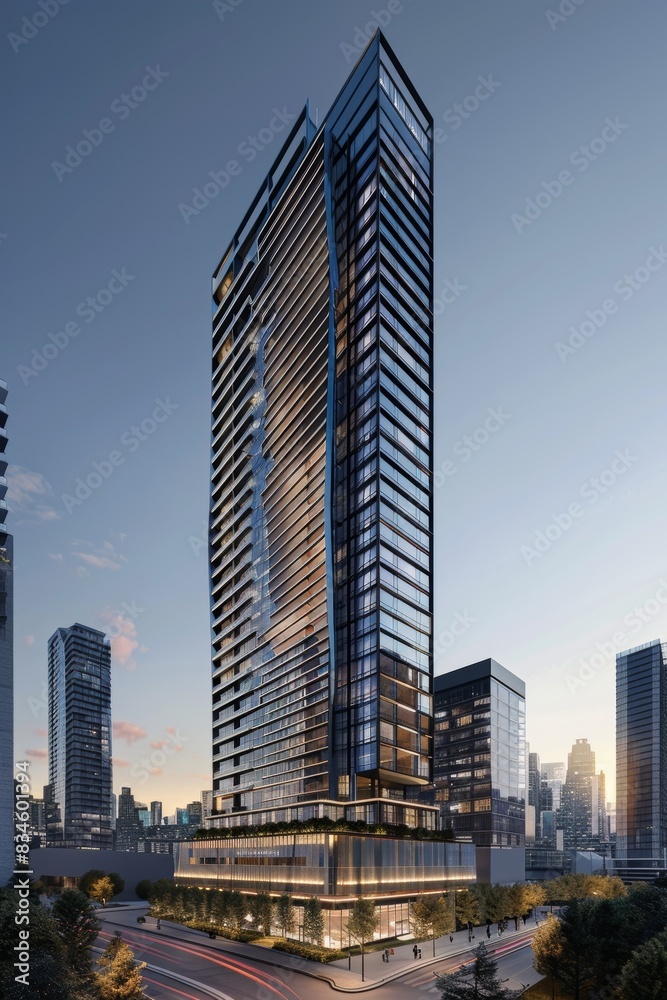 Exterior High Rise Building Exterior High Rise Building