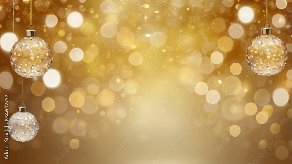 Bokeh background with gold color Bokeh background with gold color