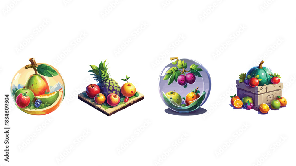 Fototapeta premium Delicious Fruits_07