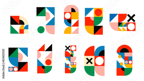 Bauhaus Shape Simple Set Free Download Bauhaus Shape Simple Set - GFXLoad