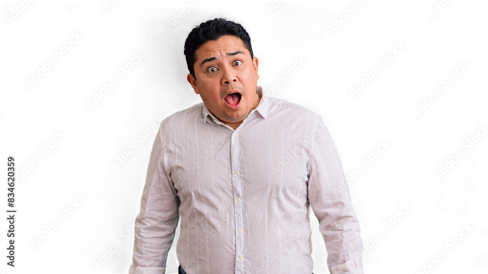 man shocking reaction png, NO background man shocking reaction png, NO background