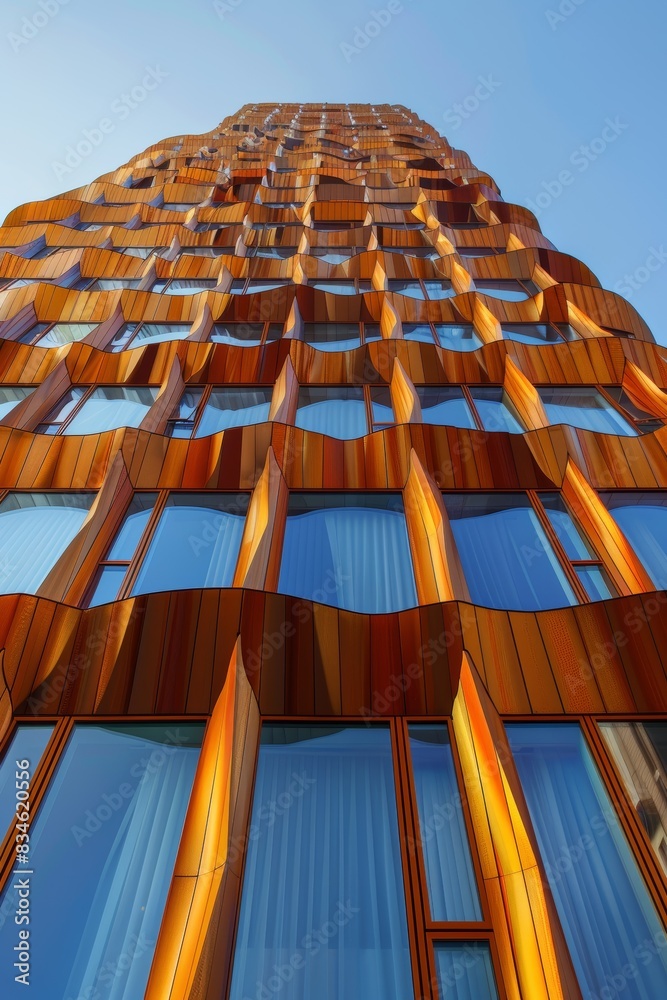 Fototapeta premium Exterior High Rise Building