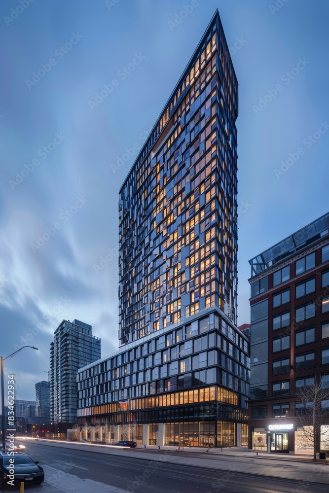 Naklejka premium Exterior High Rise Building