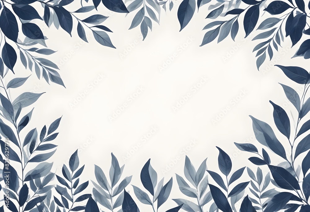 minimalist leaf frame minimalist leaf frame