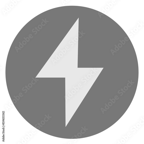 black and white vector design of ultra power saving mode logo image on mobile phone