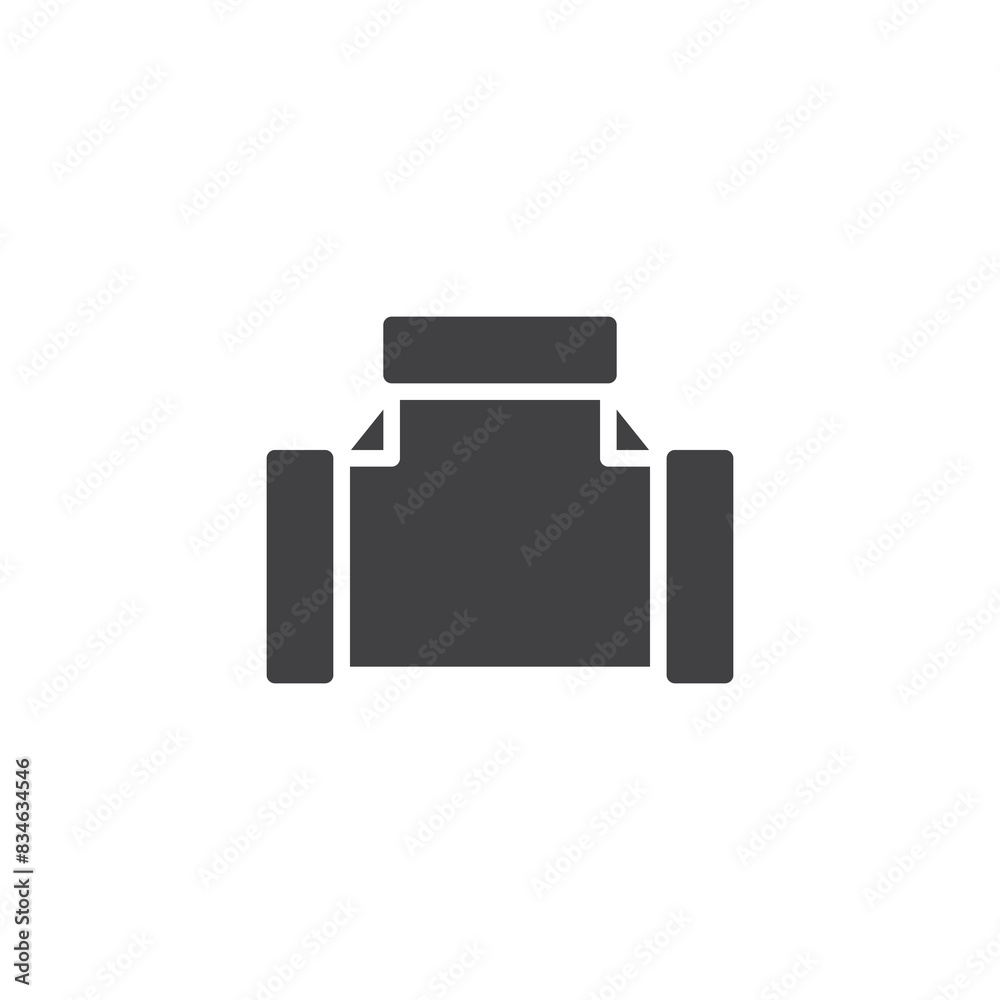 Pipe connection vector icon Pipe connection vector icon