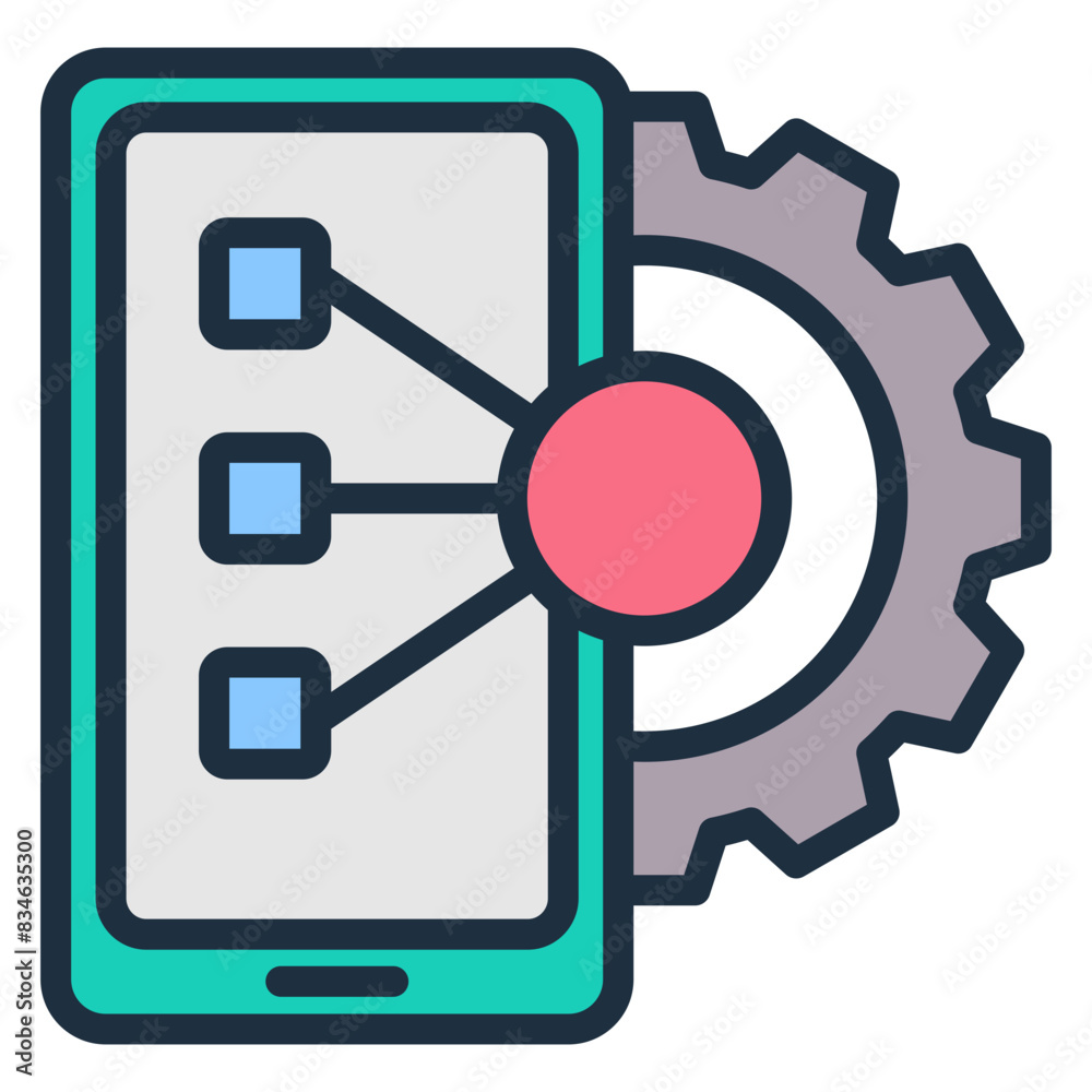 Mobile App Development Icon Mobile App Development Icon