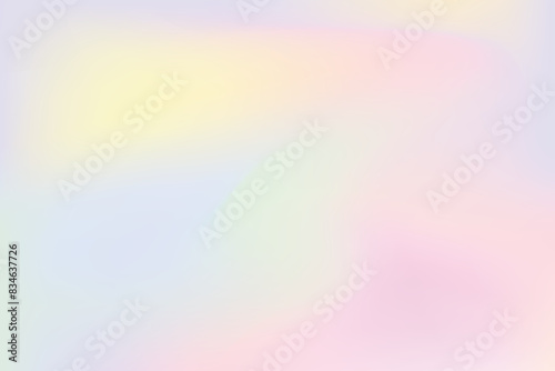 Soft iridescent Holographic Gradient Background