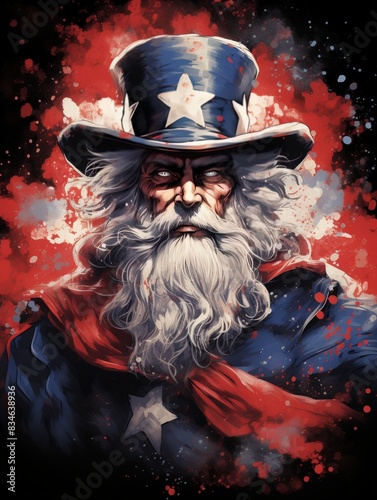 ntroducing a new legendary Uncle Sam t-shirt design photo