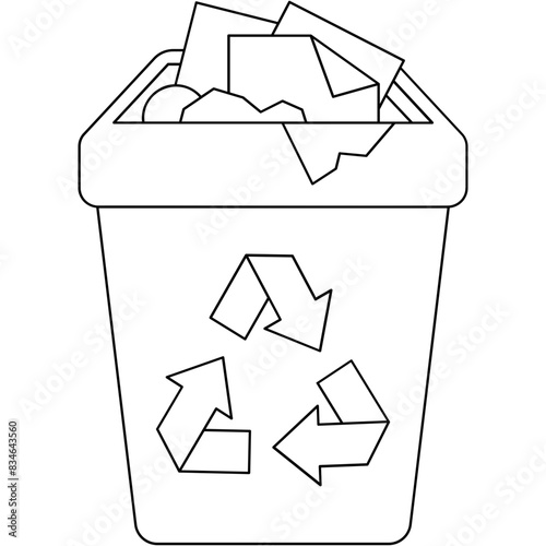 Wastebasket Icon