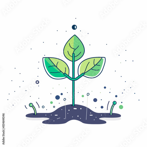 plant growth isolated