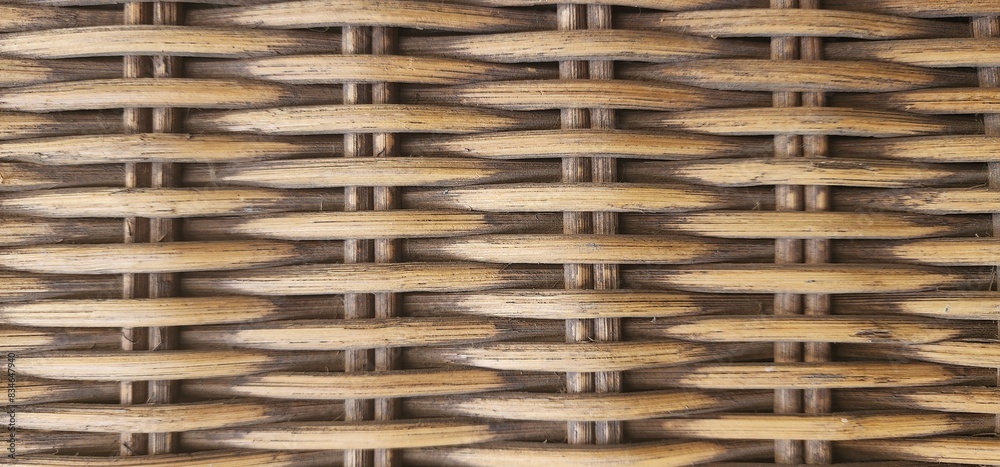 Old rattan and wicker texture background. Old rattan and wicker texture background.