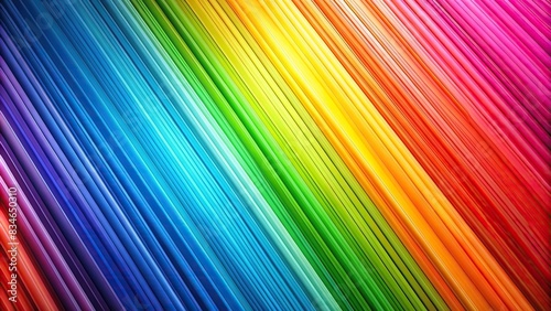 Colorful abstract lines in rainbow hues, a vibrant and modern background for design, abstract, colorful, lines, rainbow, modern, background, generative AI, technology, vivid, vibrant, art photo