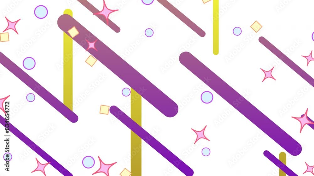 Lines, shapes, loop, animation, star, gradient, 4K, purple, shapes Lines, shapes, loop, animation, star, gradient, 4K, purple, shapes