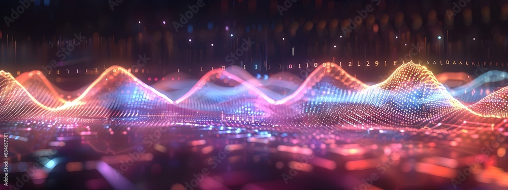 Colorful and Vibrant of Frequency Bands in Digital Communication Colorful and Vibrant of Frequency Bands in Digital Communication
