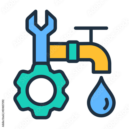 Plumbing Maintenance Icon