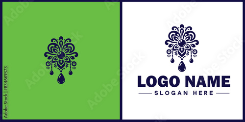 jewelry icon Accessories Adornments Ornaments flat logo sign symbol editable vector