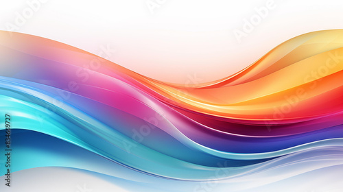Attentiongrabbing abstract banner background with vibrant colors and modern design.