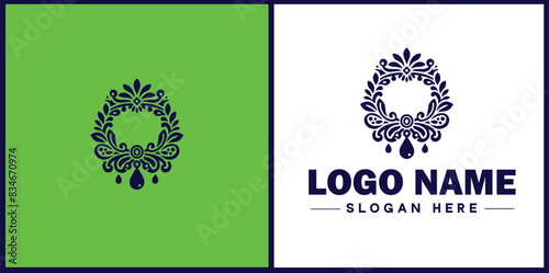 jewelry icon Accessories Adornments Ornaments flat logo sign symbol editable vector