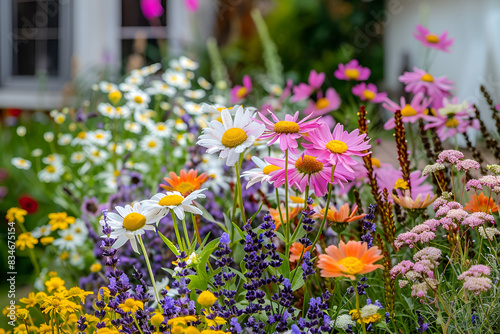 flowers in the garden photo